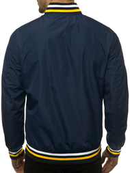 Geacă bărbați albastru marin OZONEE N/6195