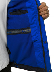 Jachetă de primăvară bărbați albastru marin OZONEE MG/2510