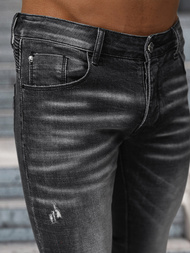 Blugi bărbaţi negri OZONEE NB/MP0070N