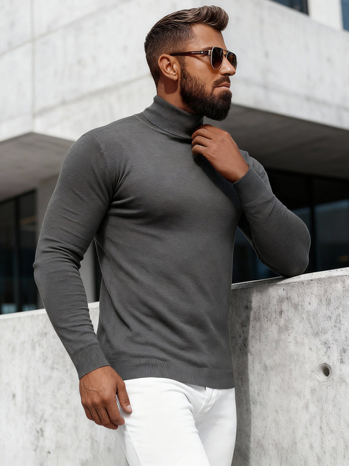 Pulover bărbați antracit OZONEE NB/MMB600/3Z