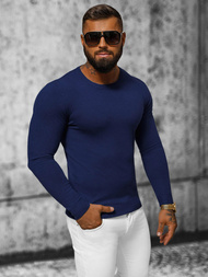 Pulover bărbați albastru închis OZONEE NB/MMB602/5Z