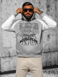 Hanorac gri OZONEE O/SWE23037