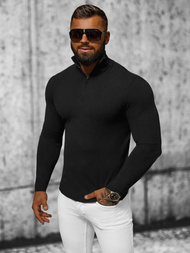 Pulover bărbați negru OZONEE NB/MM6007/4Z