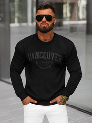 Hanorac bărbați negru OZONEE JS/8B1363/3