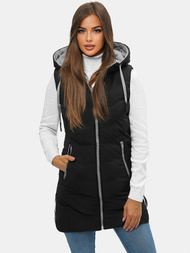 Vestă femei neagră OZONEE N/7042