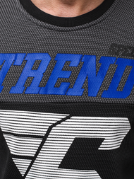 Hanorac bărbați neagră OZONEE JS/DD752Z