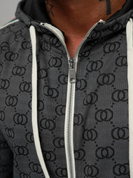 Compleu sport bărbaţi negru OZONEE O/FF5111AB