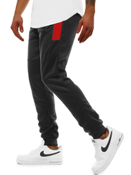 Pantaloni de trening bărbaţi negri OZONEE JS/JZ11021