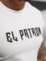 Tricou bărbați alb OZONEE O/T7283