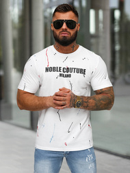Tricou bărbați alb OZONEE O/MPO3443