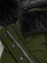 Geacă de femei kaki OZONEE O/W377Z