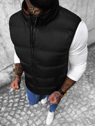 Vestă bărbați neagră OZONEE N/7131