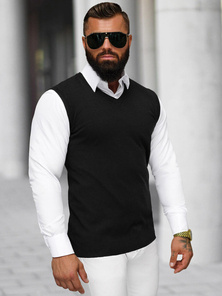 Pulover bărbați negru OZONEE NB/MM6005/4Z