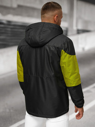 Jachetă bărbați neagră OZONEE JS/22M310/392Z