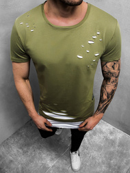 Tricou bărbați verde OZONEE O/1115Z