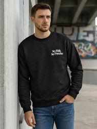 Hanorac bărbați negru OZONEE JS/65B3918/3Z