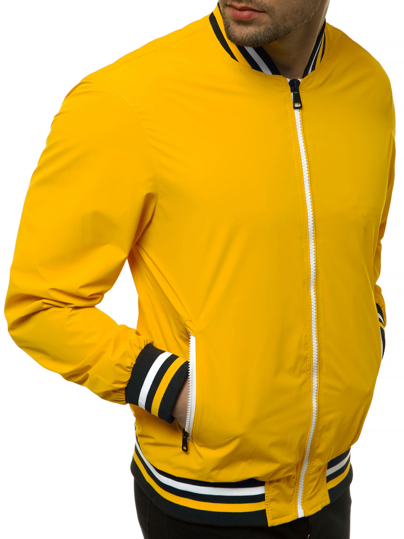 Geacă bărbați galben OZONEE N/6196