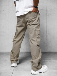 Pantaloni cargo relaxed bărbaţi gri OZONEE O/G3016Z