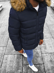 Geacă bărbați albastru marin OZONEE JS/M8107