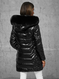 Geacă de femei neagra OZONEE JS/16M9122/392