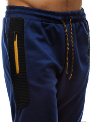 Pantaloni de trening bărbaţi albastru marin OZONEE JS/JZ11020Z