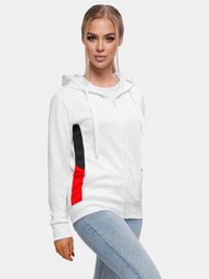 Hanorac femei albă OZONEE JS/JK88123/1Z