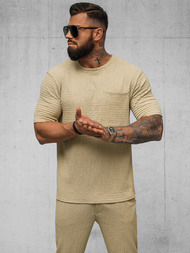 Tricou bărbați camel OZONEE O/Y960T