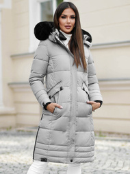 Geacă de femei gri OZONEE O/W377Z