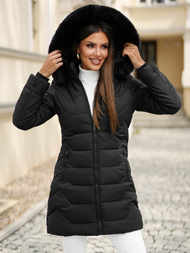 Geacă de femei neagra OZONEE JS/16M9121/392Z