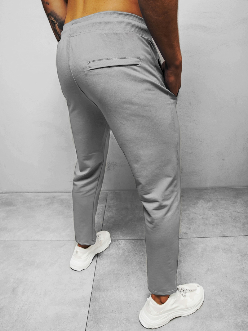Pantaloni de trening bărbaţi gri B/18203022