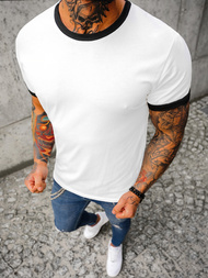 Tricou bărbați alb OZONEE JS/8T83/1