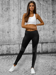 Colanţi femei negri OZONEE O/YY9261