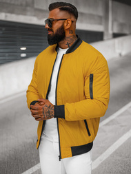 Jachetă bărbați camel OZONEE JS/AK95Z