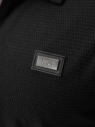 Tricou polo bărbați negru OZONEE O/YN2/593