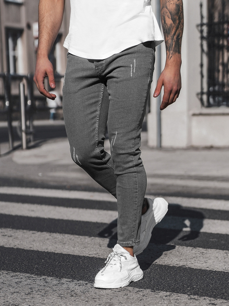 Blugi bărbaţi antracit OZONEE DO/2451