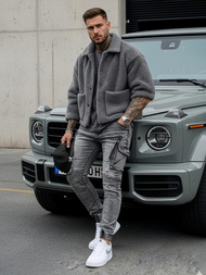 Blugi bărbaţi antracit OZONEE O/E10017Z