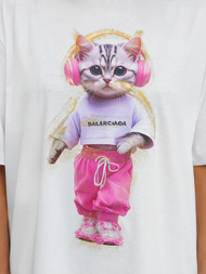 Tricou femei alb OZONEE DJ77423