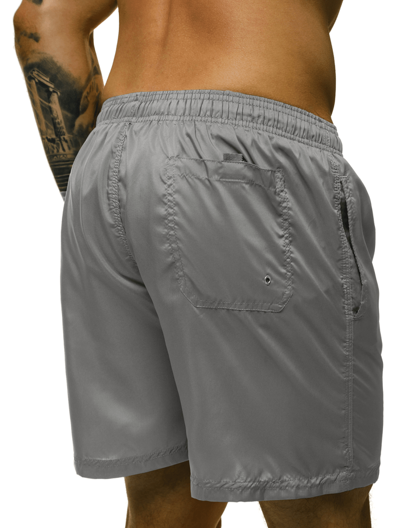 Pantaloni scurti de baie bărbați gri OZONEE O/YW07008/3
