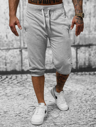 Pantaloni scurți sport bărbați gri OZONEE JS/XW07/2Z