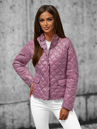 Geacă de femei roz OZONEE O/H956