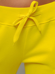 Pantaloni de training femei galben OZONEE JS/CK01Z