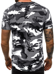 Tricou bărbați gri OZONEE JS/S807