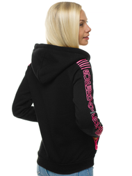 Hanorac femei neagră OZONEE JS/KSW3012