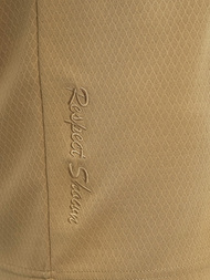 Tricou polo bărbați bej închis OZONEE O/YN2/575