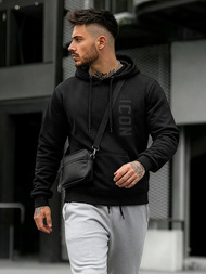 Hanorac bărbați negru OZONEE JS/8B1973/3