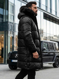 Geacă de iarnă bărbați neagră OZONEE O/M800Z