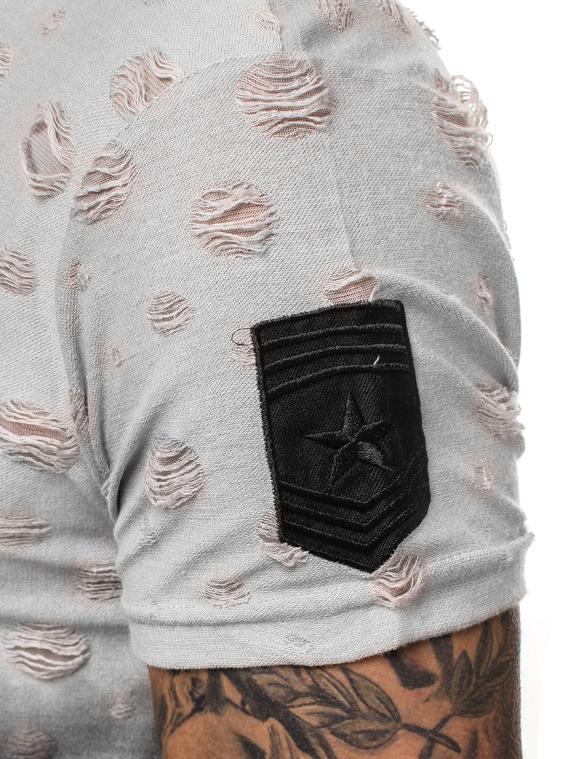 Tricou bărbați gri MJ/318YZ