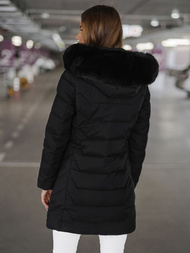Geacă de femei neagra OZONEE JS/16M9121/392Z