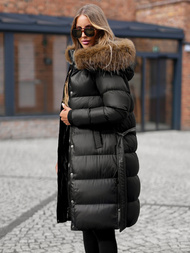 Geacă damă neagra OZONEE JS/5M3298/392Z