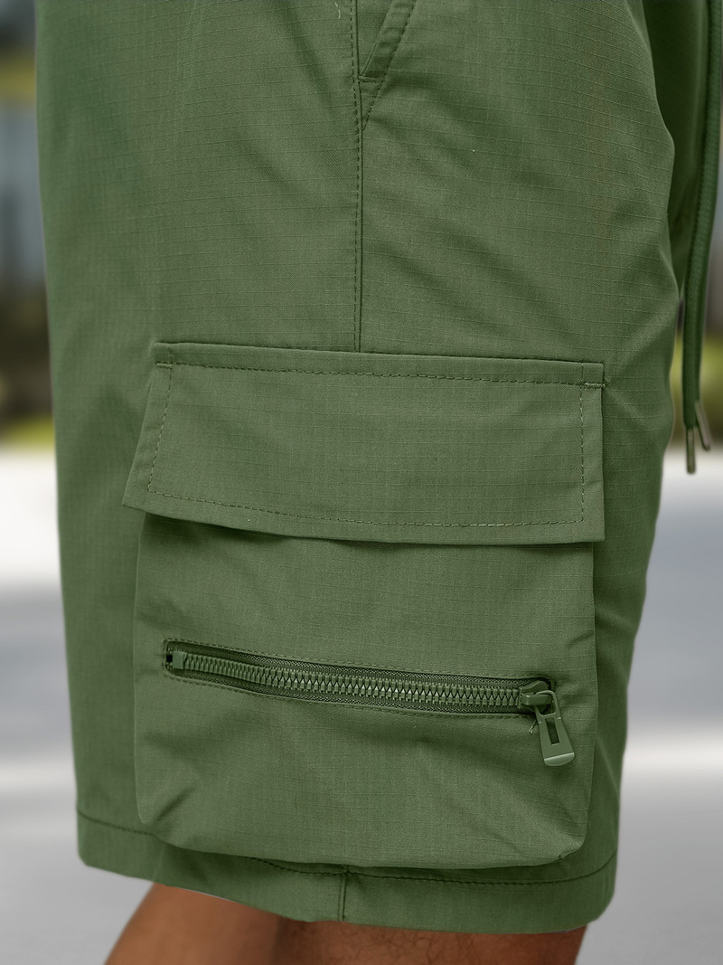 Pantaloni scurți bărbați kaki OZONEE JS/27K6538/60